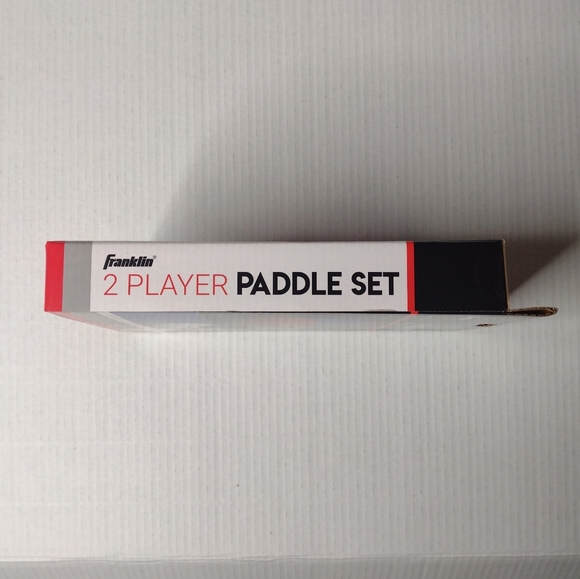 Franklin Sports 2 Player Table Tennis Paddle Set (2) Paddles & (3) 40mm Balls - Picture 4 of 4